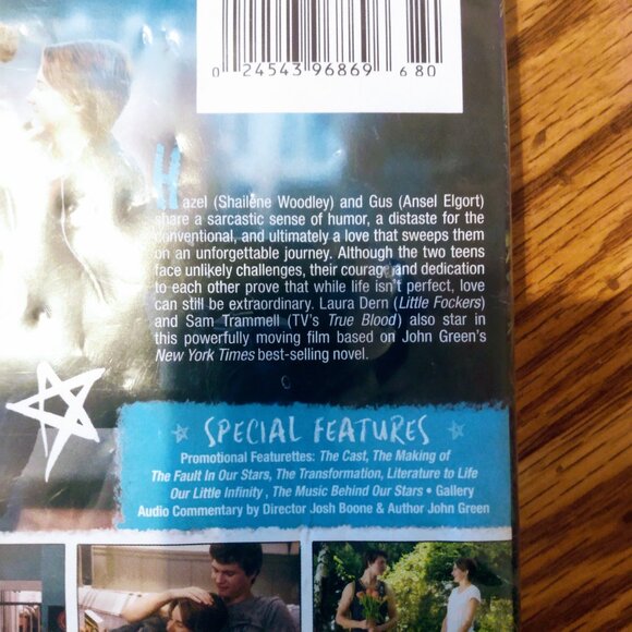 The Fault in Our Stars dvd - Picture 4 of 4